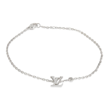 Louis Vuitton White Gold Diamond Idylle Blossom Bracelet