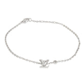 Louis Vuitton White Gold Diamond Idylle Blossom Bracelet