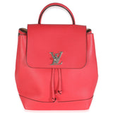 Louis Vuitton Rubis Calfskin Leather Lockme Backpack