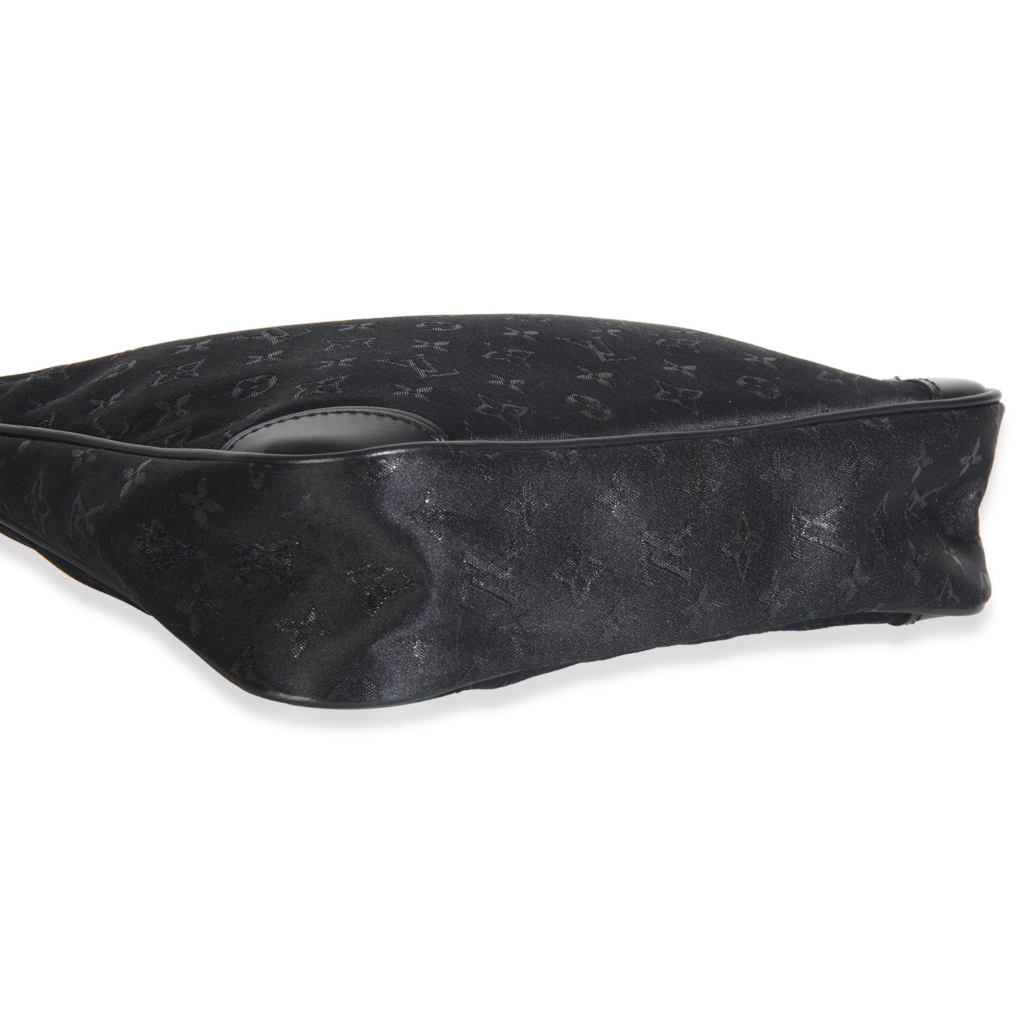 Louis Vuitton Black Metallic Monogram Satin Mini Boulogne