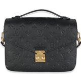 Louis Vuitton Black Monogram Empreinte Pochette Metis