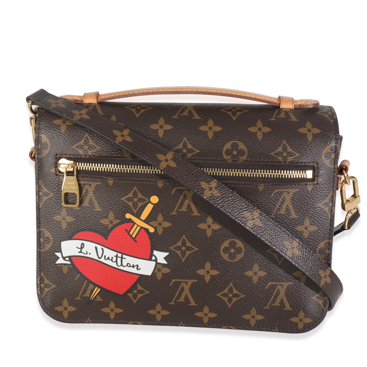Louis Vuitton Monogram Canvas Patches Pochette Metis