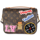 Louis Vuitton Monogram Canvas Patches Pochette Metis