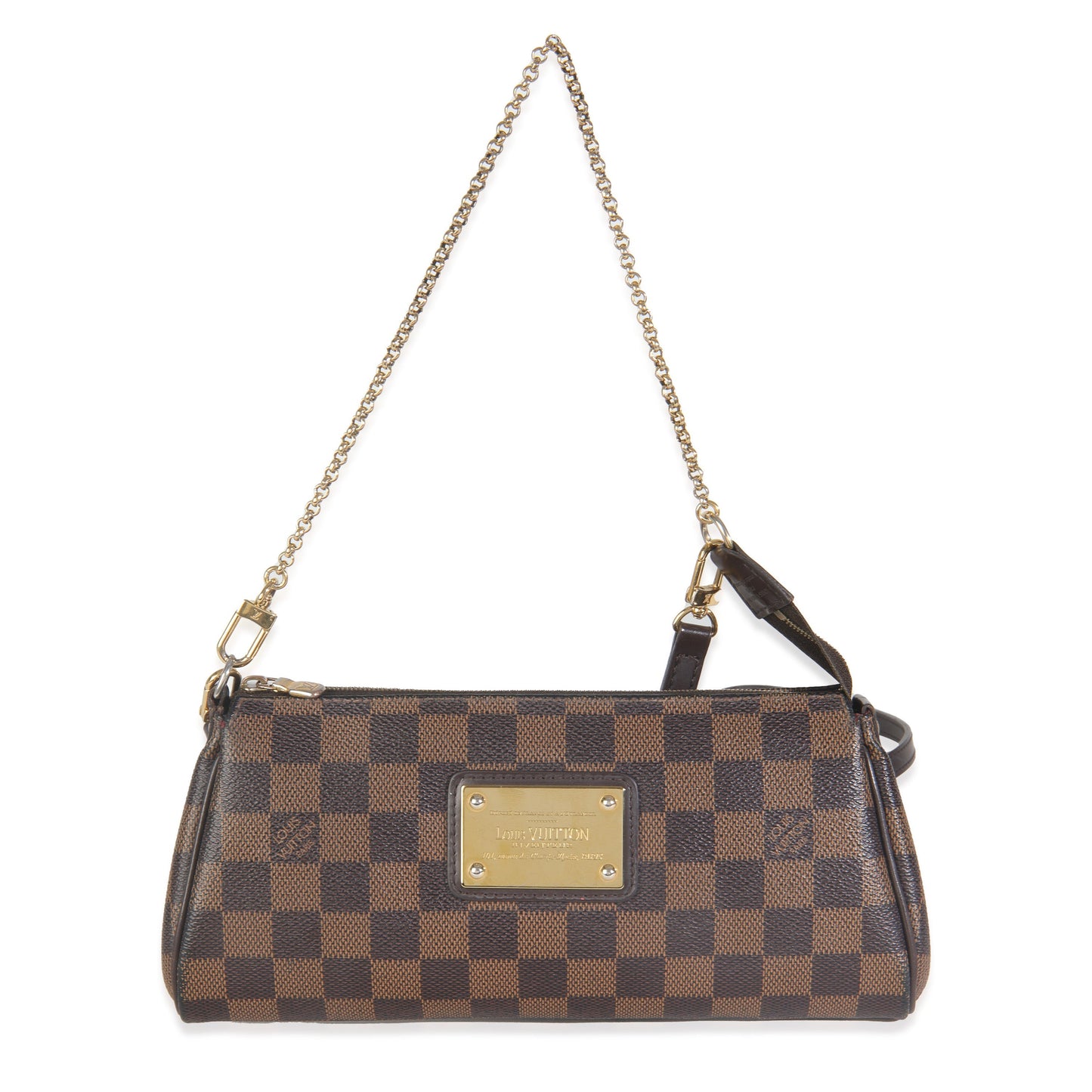 Louis Vuitton Damier Ebene Canvas Eva Clutch