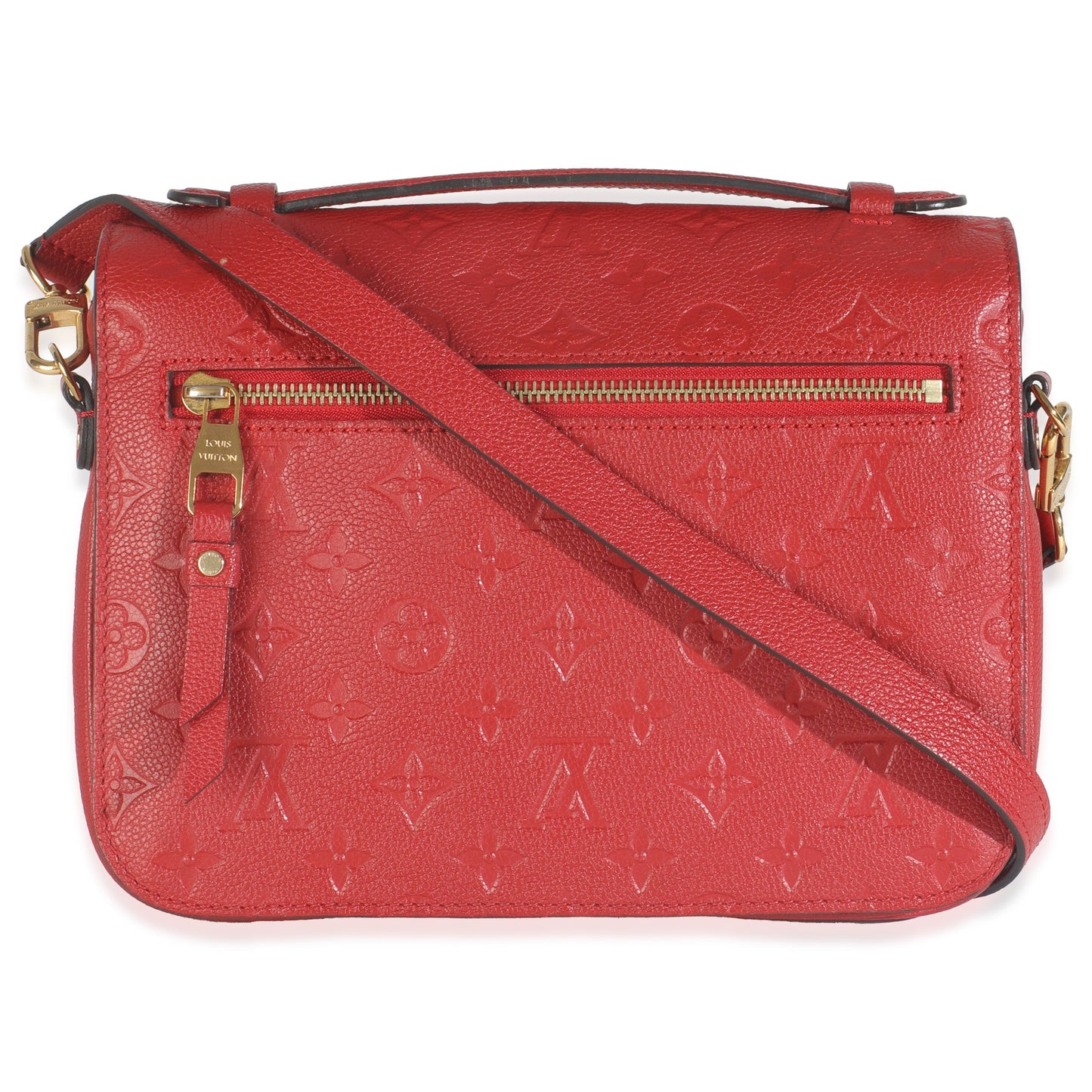 Louis Vuitton Scarlet Monogram Empreinte Pochette Metis