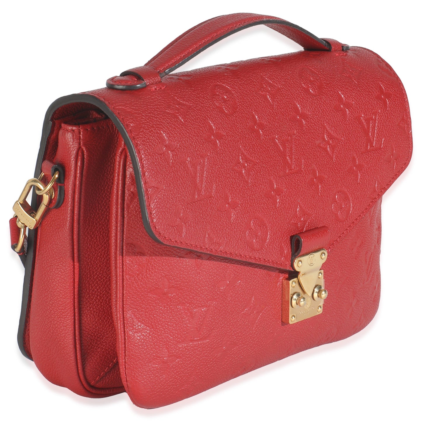 Louis Vuitton Scarlet Monogram Empreinte Pochette Metis