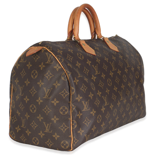 Louis Vuitton Monogram Canvas Speedy 40