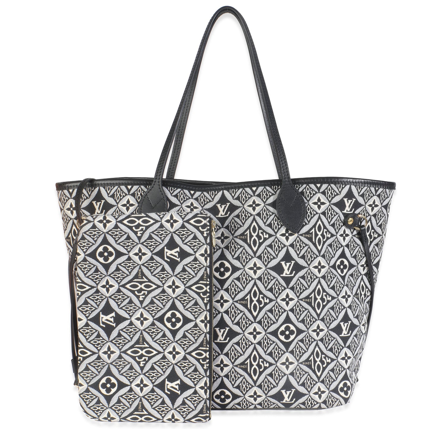 Louis Vuitton Black Since 1854 Jacquard Neverfull MM