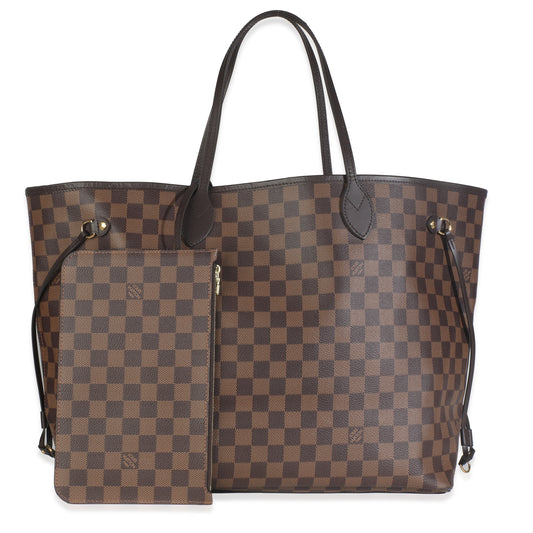 Louis Vuitton Damier Ebene Canvas Neverfull GM