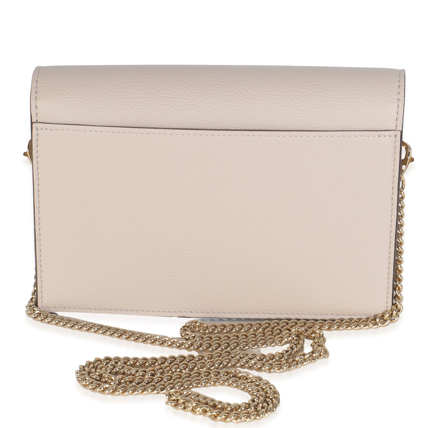 Louis Vuitton Greige Soft Calfskin My Lockme Chain Pochette