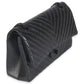 Chanel Aged Calfskin Chevron 2.55 So Black Reissue 226 Flap Bag