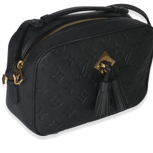 Louis Vuitton Black Monogram Empreinte Saintonge