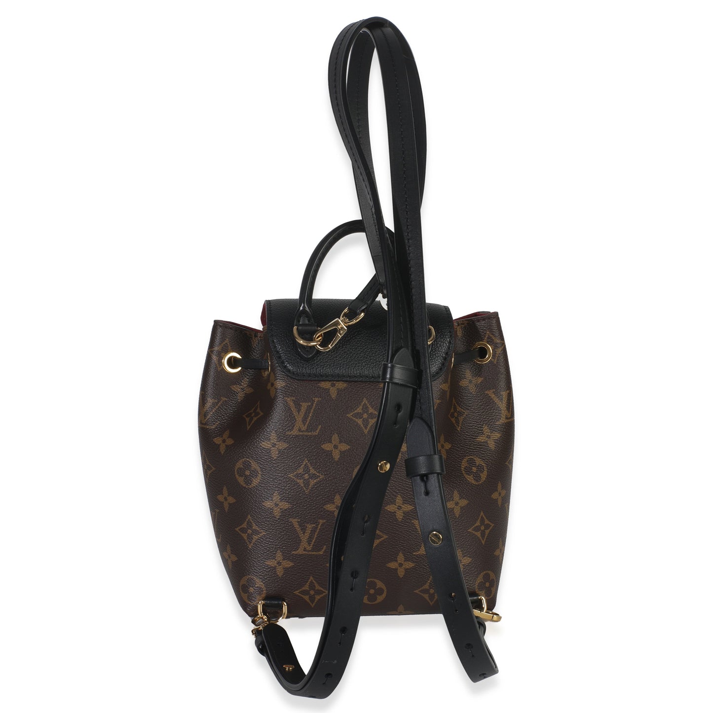 Louis Vuitton Black Monogram Canvas Montsouris BB NM