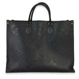 Louis Vuitton Black Giant Monogram Empreinte Onthego GM