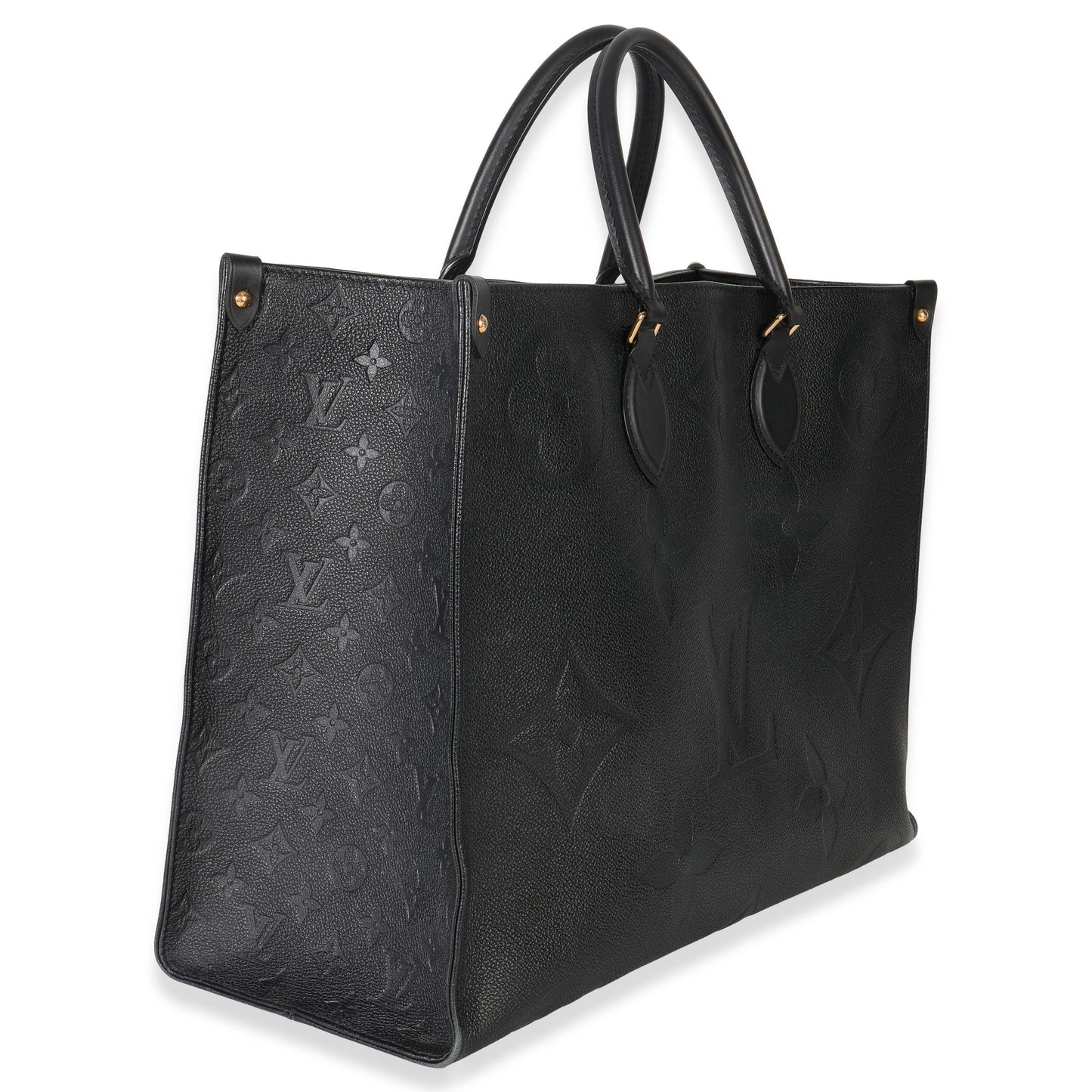 Louis Vuitton Black Giant Monogram Empreinte Onthego GM
