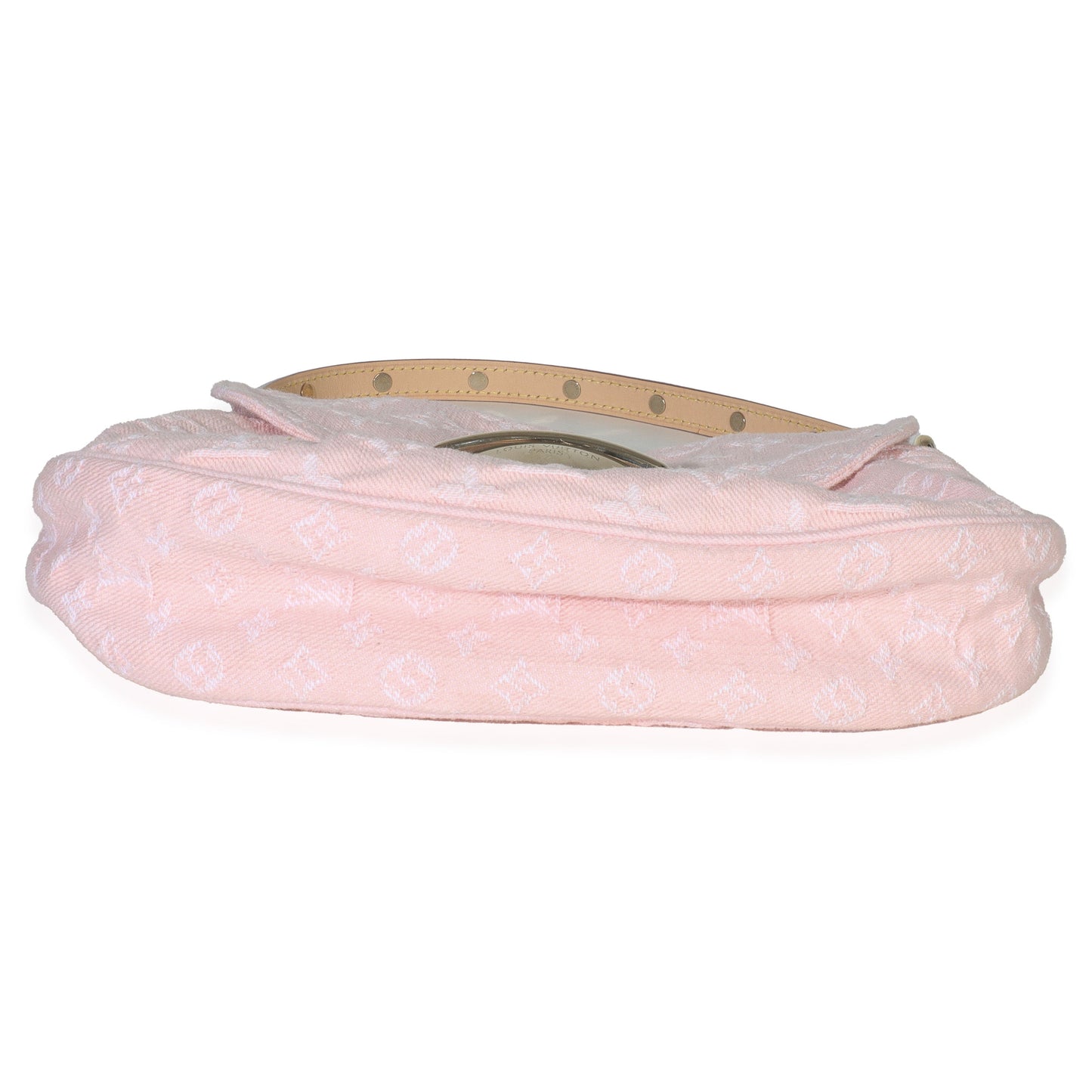 Louis Vuitton Washed Pink Monogram Denim Sunset