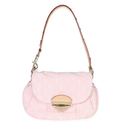 Louis Vuitton Washed Pink Monogram Denim Sunset