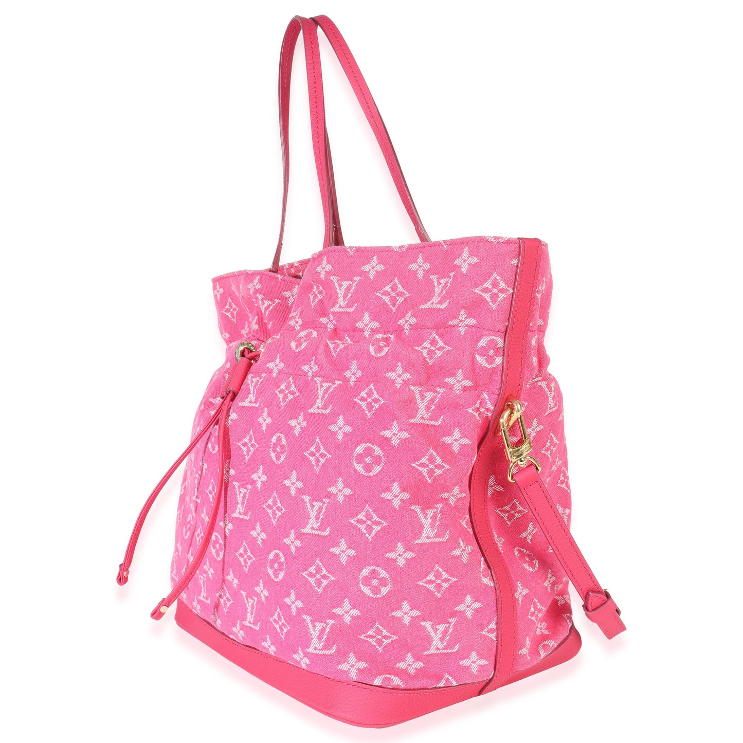 Louis Vuitton Rose Indien Monogram Denim Noefull MM