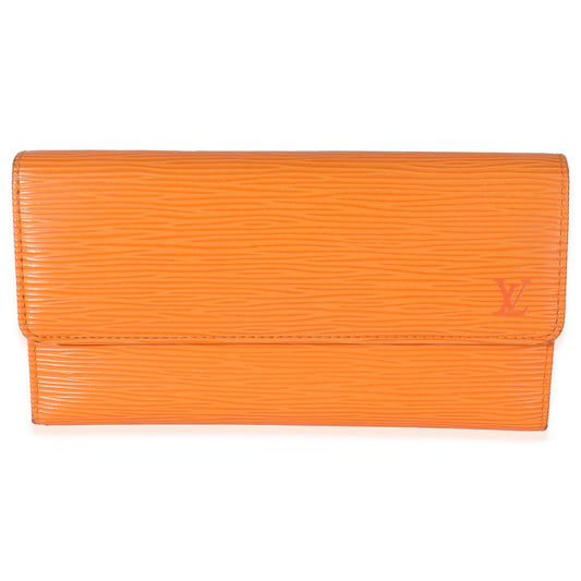 Louis Vuitton Mandarin Epi Porte Tresor International Wallet