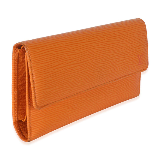 Louis Vuitton Mandarin Epi Porte Tresor International Wallet
