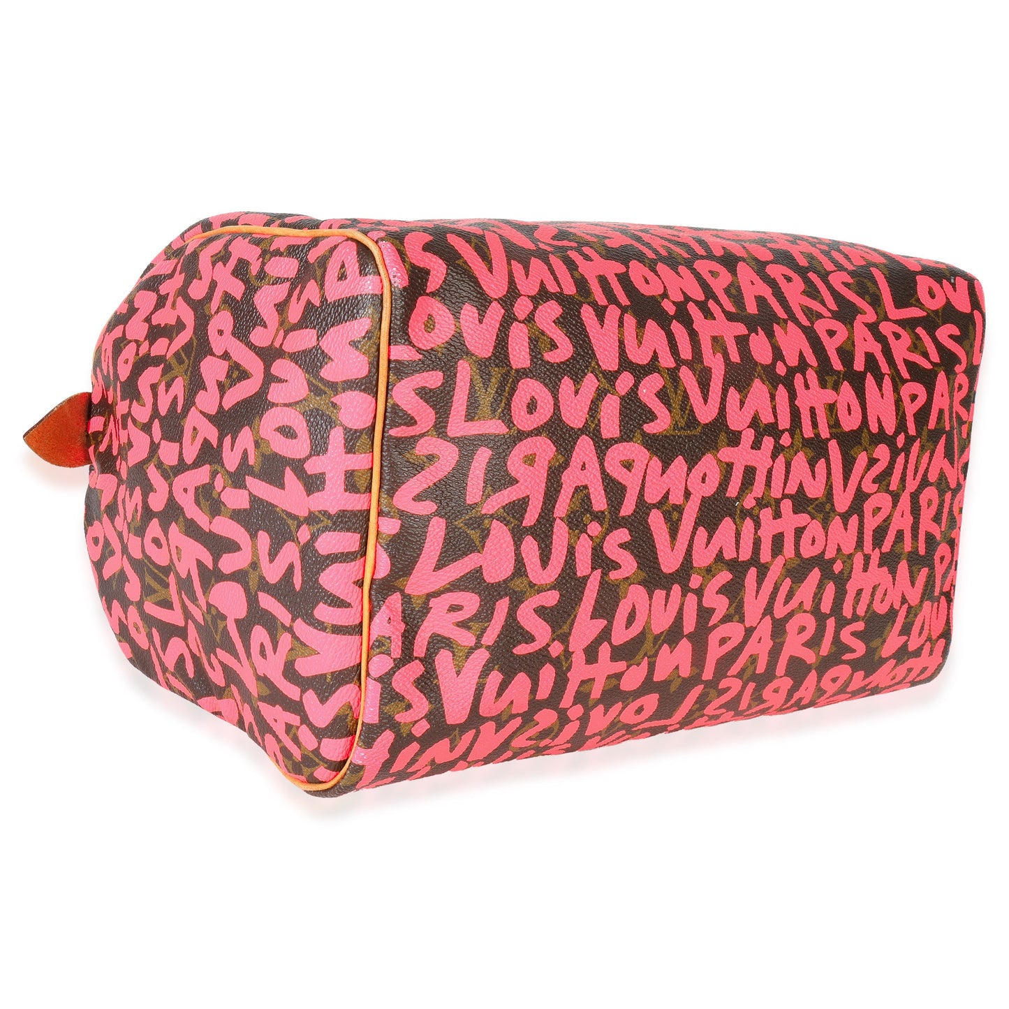 Louis Vuitton x Stephen Spro  Fuchsia Monogram Canvas Graffiti Speedy 30