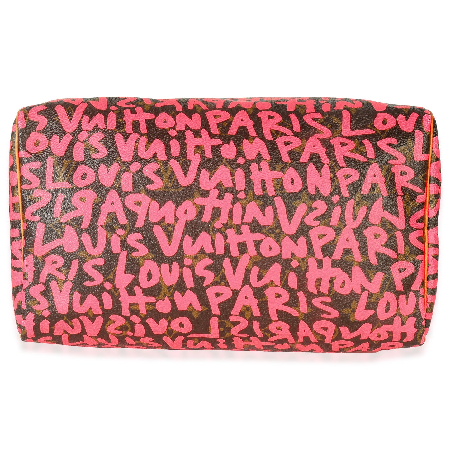 Louis Vuitton x Stephen Spro  Fuchsia Monogram Canvas Graffiti Speedy 30