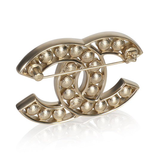 Chanel Gold-Plated  2022 Faux Pearl Brooch