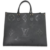 Louis Vuitton Black Monogram Empreinte Onthego GM