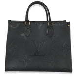 Louis Vuitton Black Monogram Empreinte Onthego MM