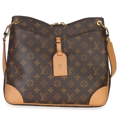 Louis Vuitton Natural Monogram Canvas Odeon MM