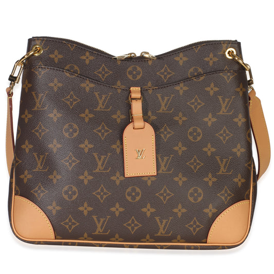 Louis Vuitton Natural Monogram Canvas Odeon MM