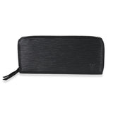 Louis Vuitton Black Epi Clemence Wallet