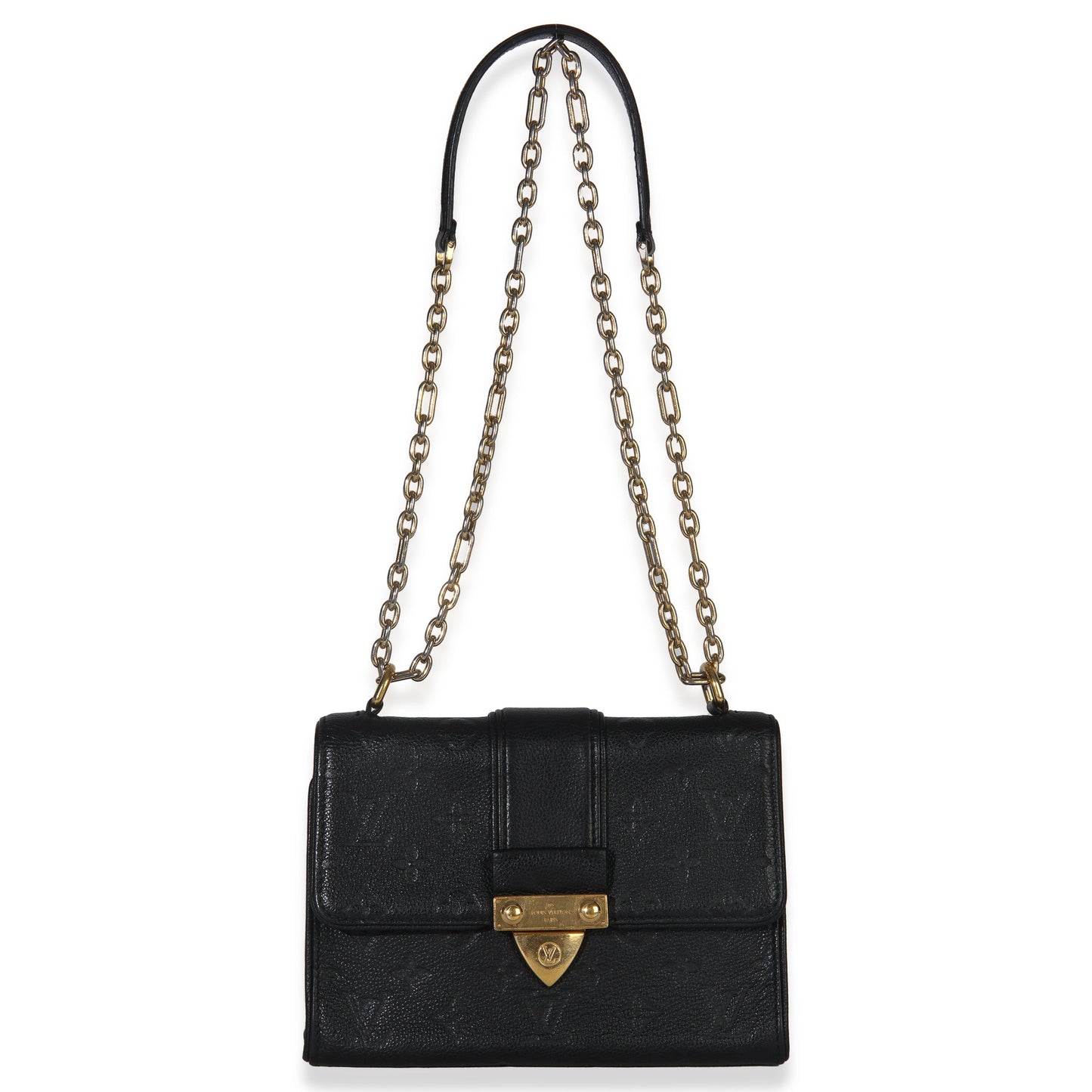 Louis Vuitton Black Monogram Empreinte Saint Sulpice PM