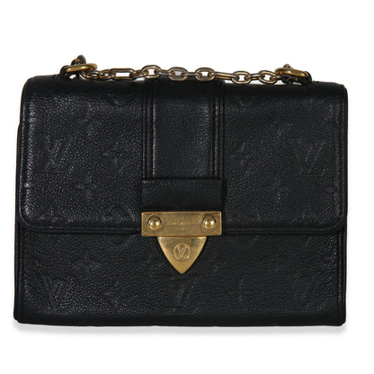 Louis Vuitton Black Monogram Empreinte Saint Sulpice PM