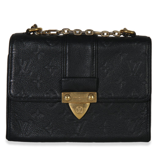 Louis Vuitton Black Monogram Empreinte Saint Sulpice PM