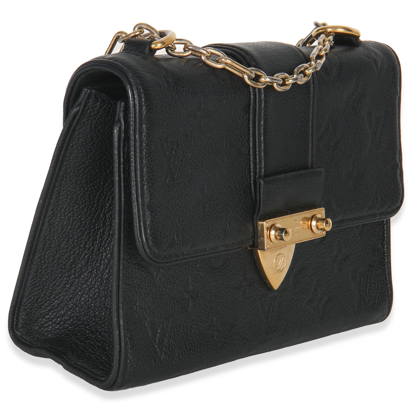 Louis Vuitton Black Monogram Empreinte Saint Sulpice PM
