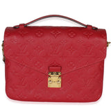 Louis Vuitton Scarlet Monogram Empreinte Pochette Metis