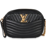 Louis Vuitton Black Calfskin New Wave Camera Bag