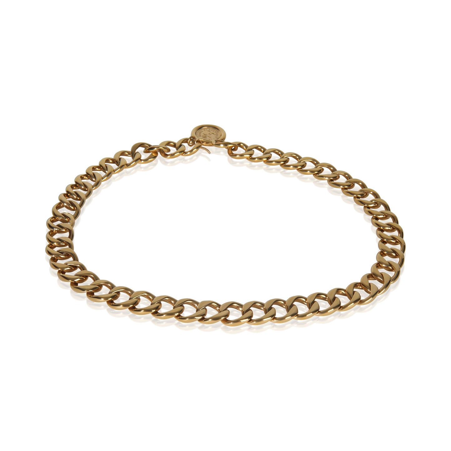 Chanel Gold-Plated   1990s Medallion Link Belt