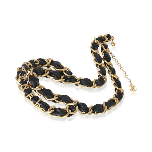 Chanel Gold-Plated  2020 Leather Chain Link Belt
