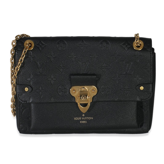 Louis Vuitton Black Monogram Empreinte Vavin PM