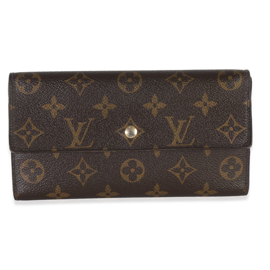 Louis Vuitton Monogram Canvas Sarah Wallet