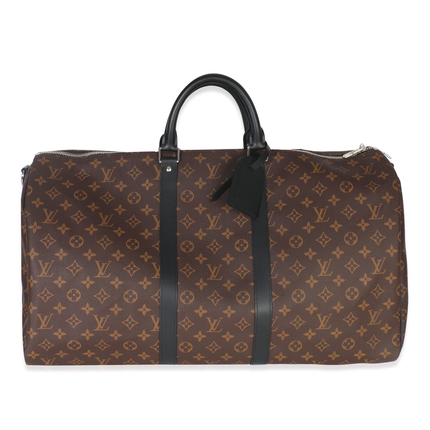 Louis Vuitton Monogram Macassar Keepall Bandouliere 55