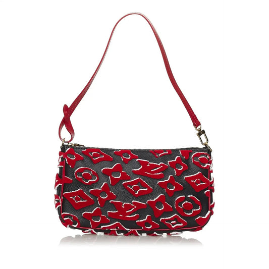 Louis Vuitton X Urs Fischer Pochette Accessoires Red Limited Edition