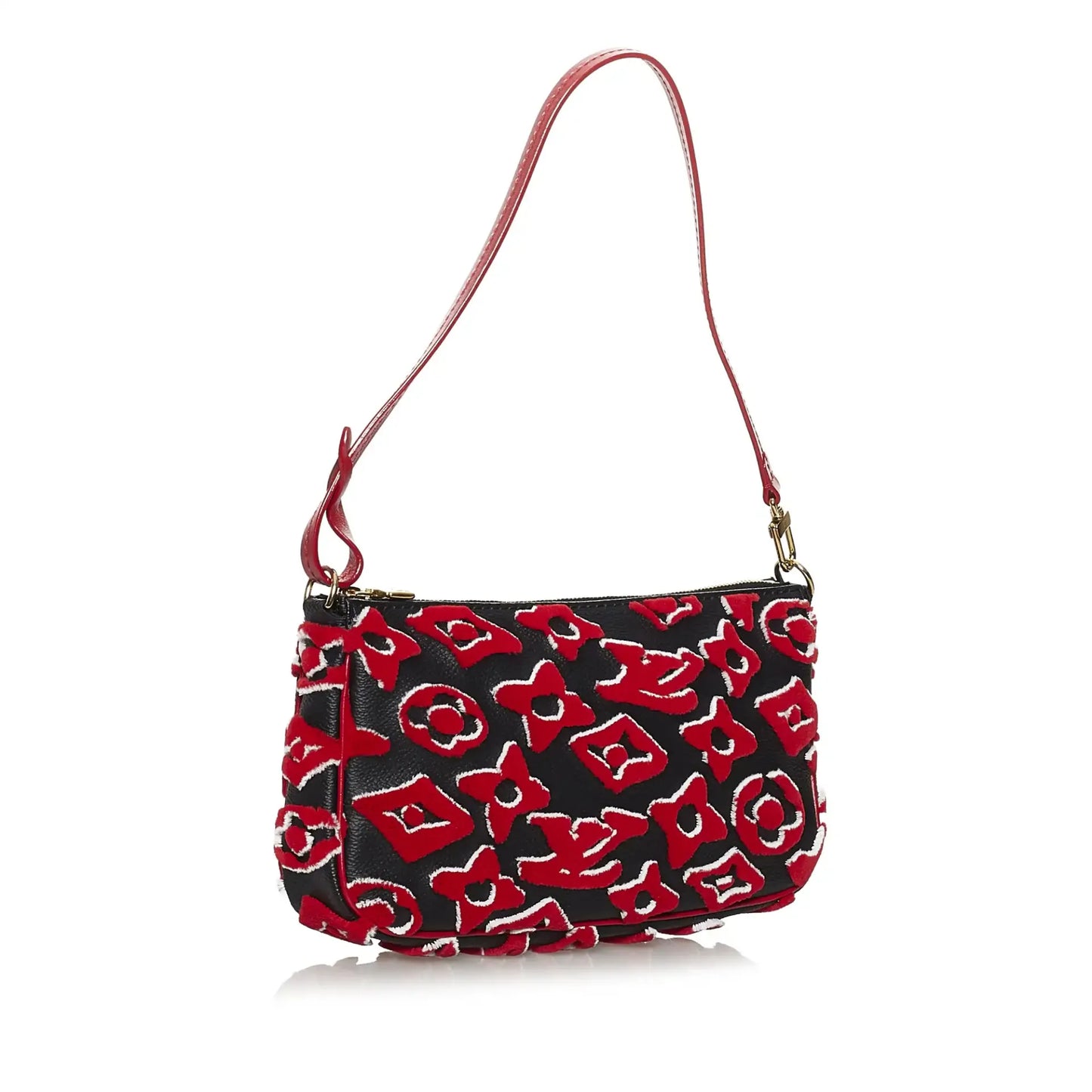 Louis Vuitton X Urs Fischer Pochette Accessoires Red Limited Edition