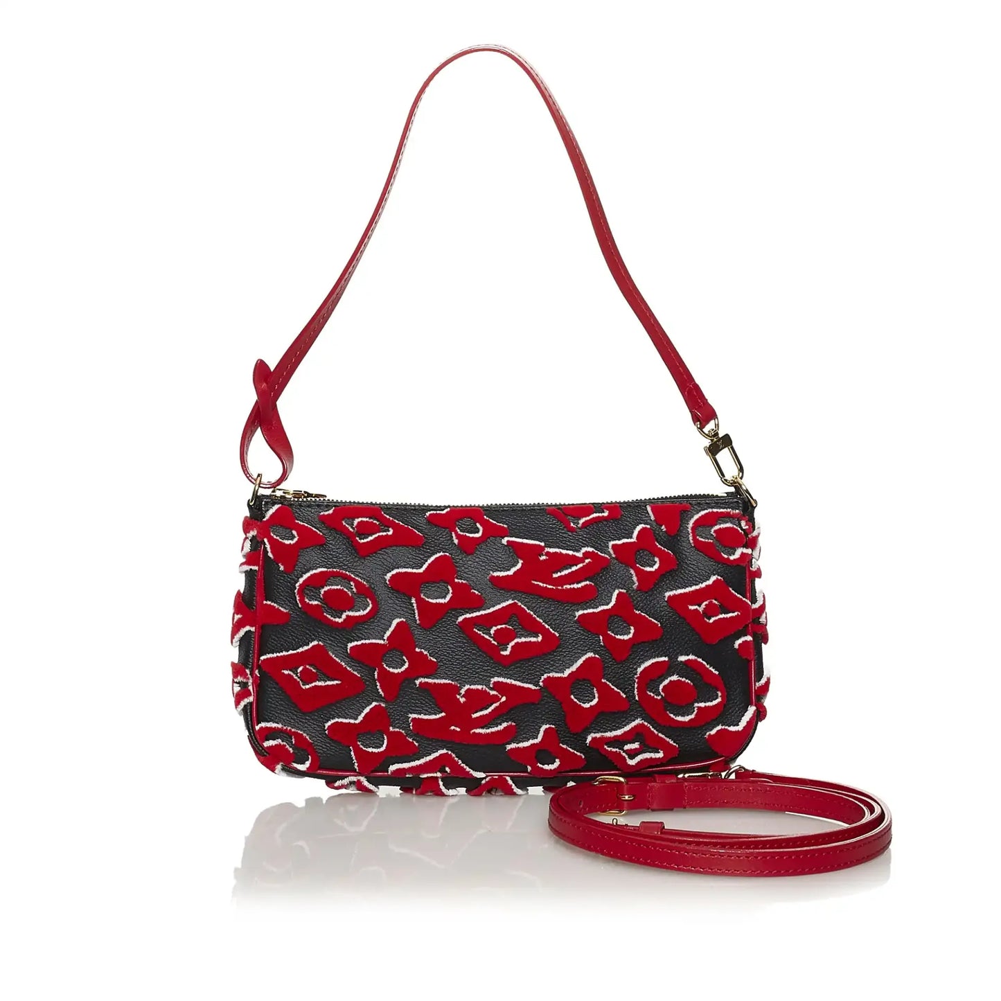 Louis Vuitton X Urs Fischer Pochette Accessoires Red Limited Edition