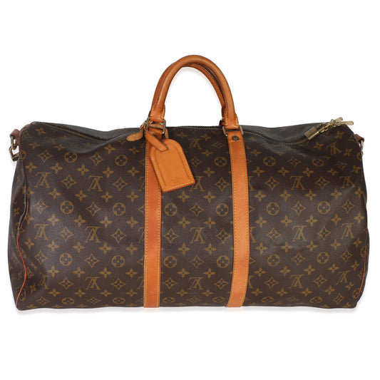Louis Vuitton Monogram Canvas Keepall Bandouliere 55