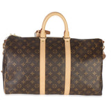 Louis Vuitton Monogram Canvas Keepall Bandouliere 45