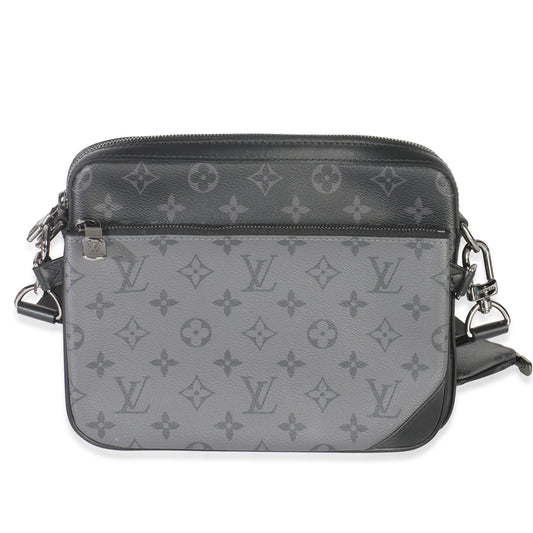 Louis Vuitton Monogram Eclipse Canvas Trio Messenger