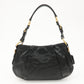 PRADA Logo Leather Shoulder Bag Hand Bag Black BR4930  d